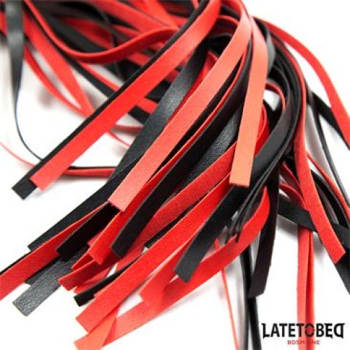 4-stripe-barbed-flogger-red-and-black