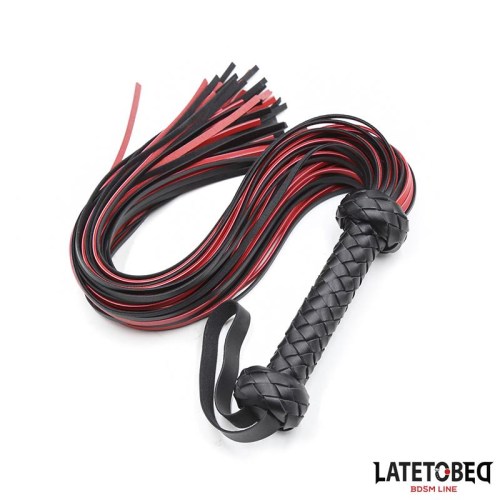 red-black-flogger-65-cm